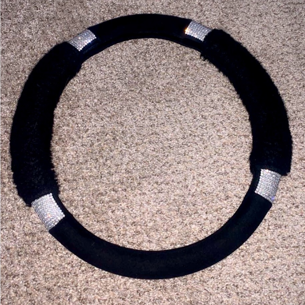 Fuzzy steering wheel cover